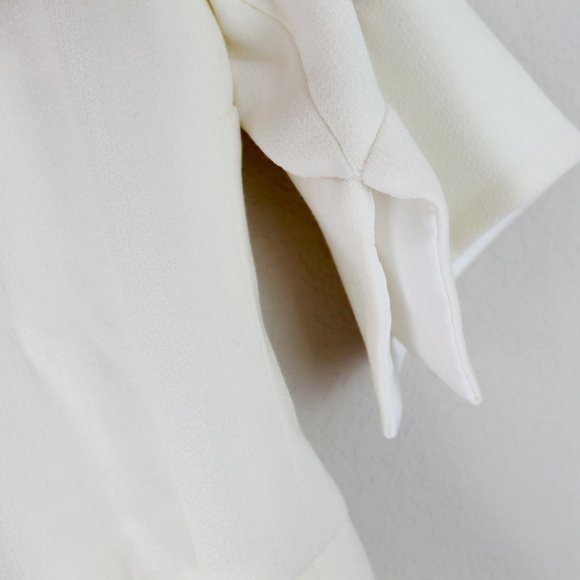 NWT Lela Rose Crepe Handkerchief Hem Top - Picture 11 of 14